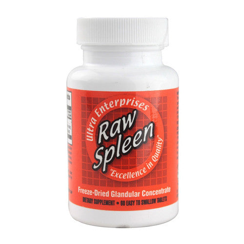 Ultra Glandulars Raw Spleen 200 Mg Tablets, 60 Ea